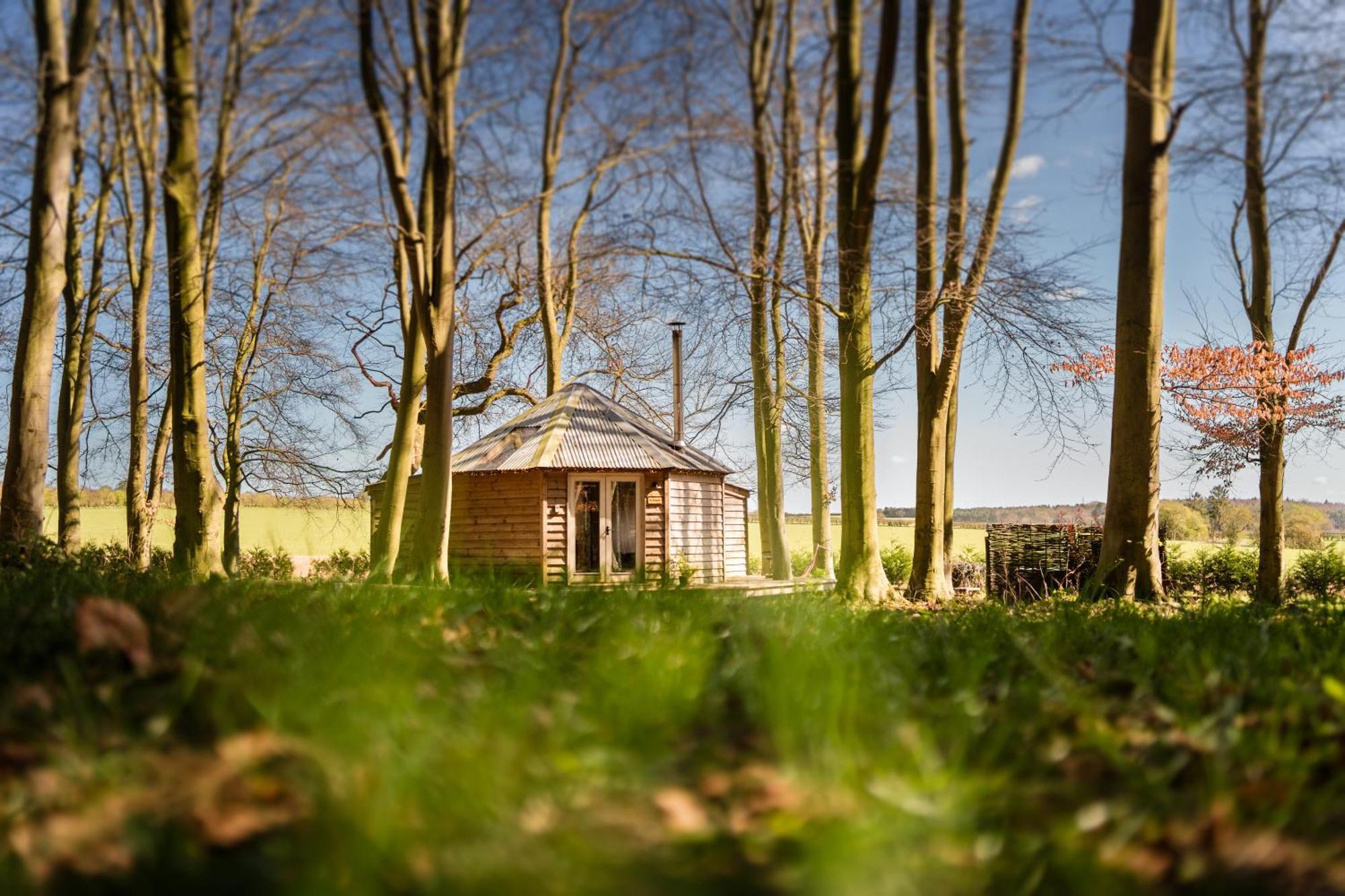Woodpecker Cabin With Hot Tub King's Lynn Esterno foto